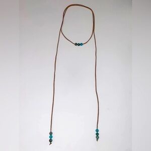 Long 1 piece necklace